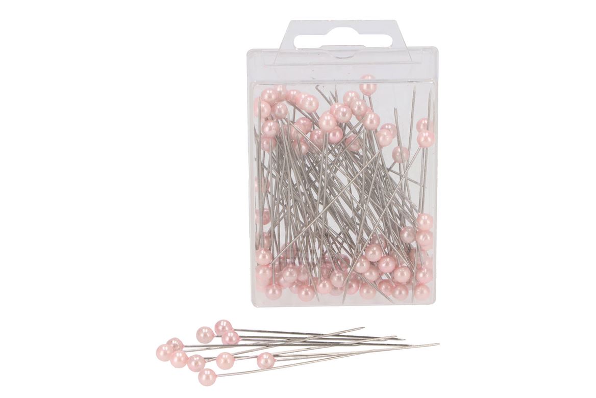 Floristry Pearl Pin 60mm Rose P/100 Nm