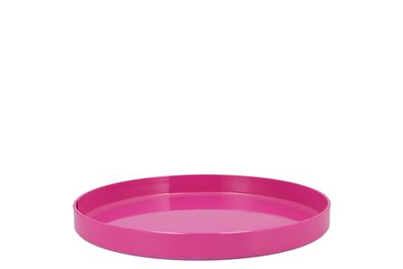Melamine Fuchsia Tray 27x27x3cm Nm
