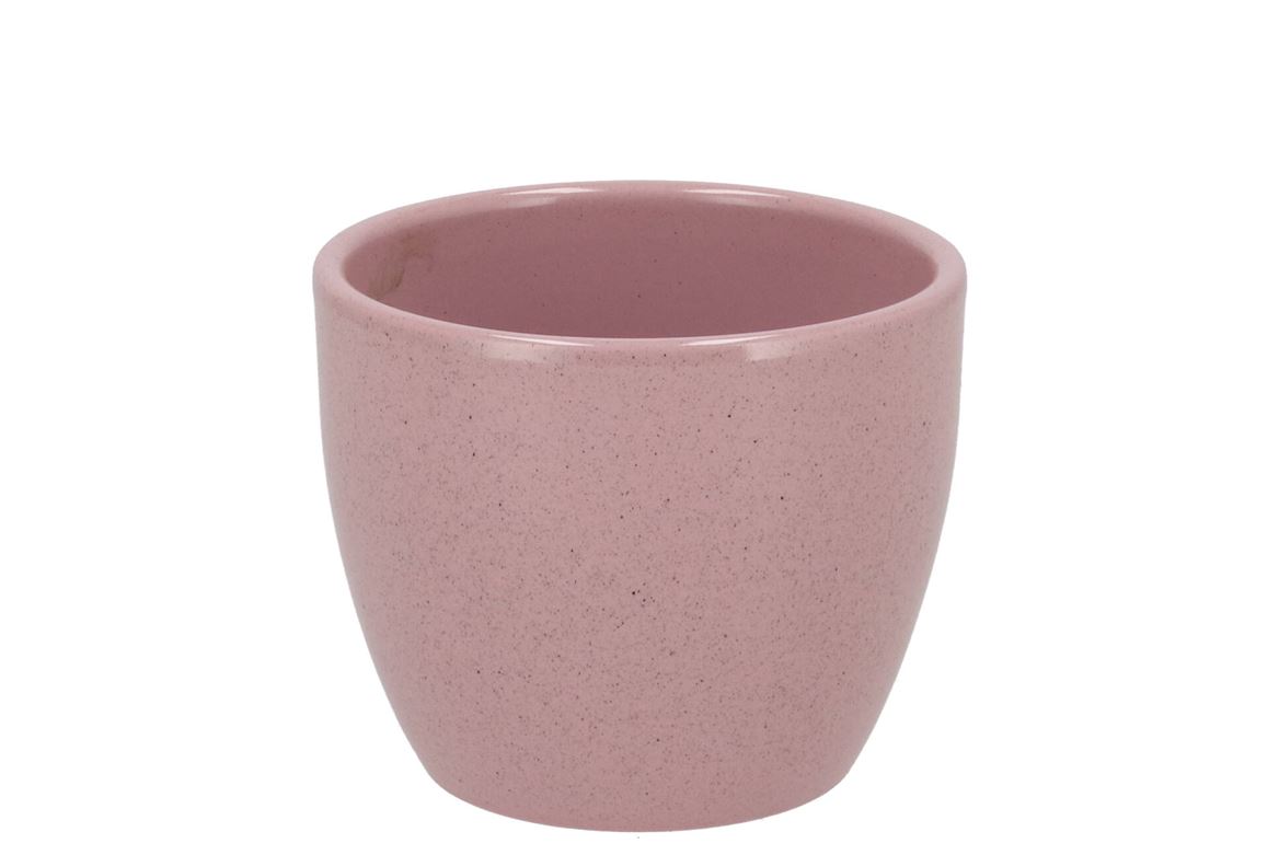 Ceramic Rosa Stone Pot 10x8,5cm