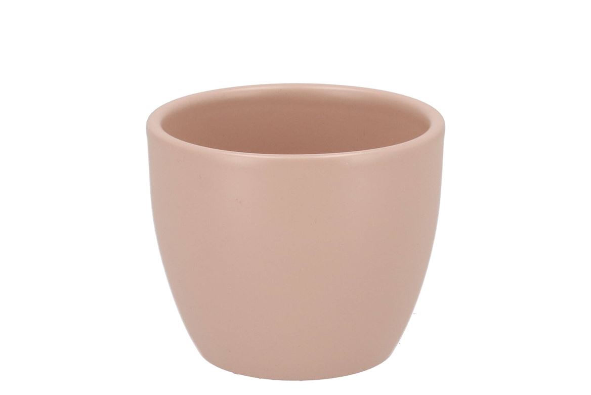 Ceramic Nude Matt Pot 10x8,5cm
