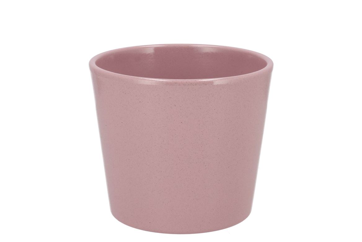 Ceramic Rosa Stone Pot 15x13,5cm
