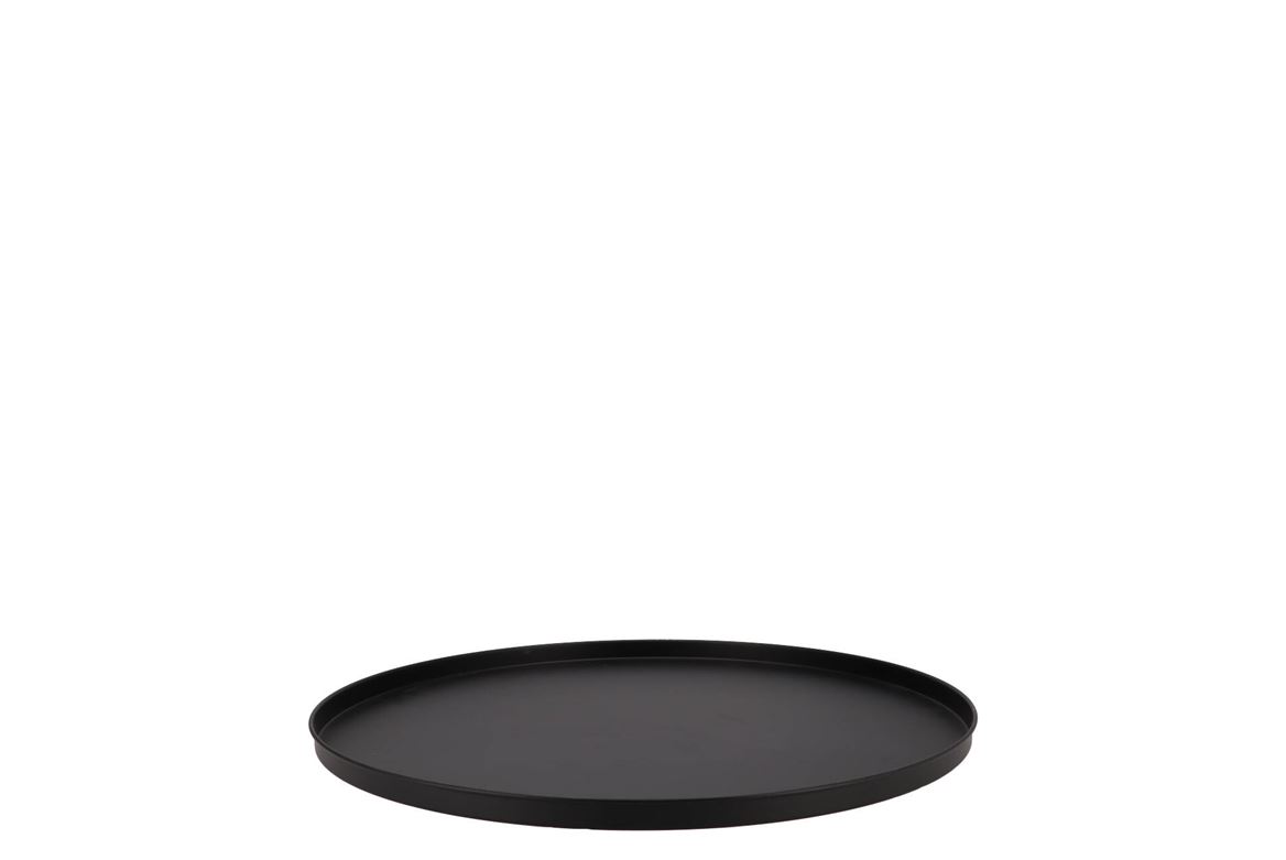 Coaster Wild Black Tray Metal 26x2cm