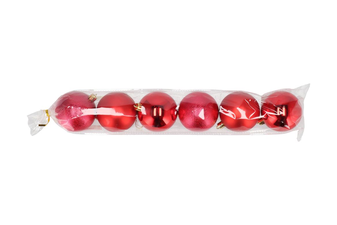 Deco Unbreakable Red Ball S/6 70mm Nm