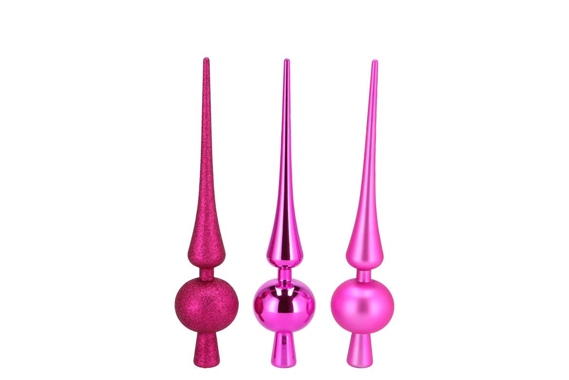 Deco Unbreakable Fuchsia Peak Ass 6x6x30cm Nm