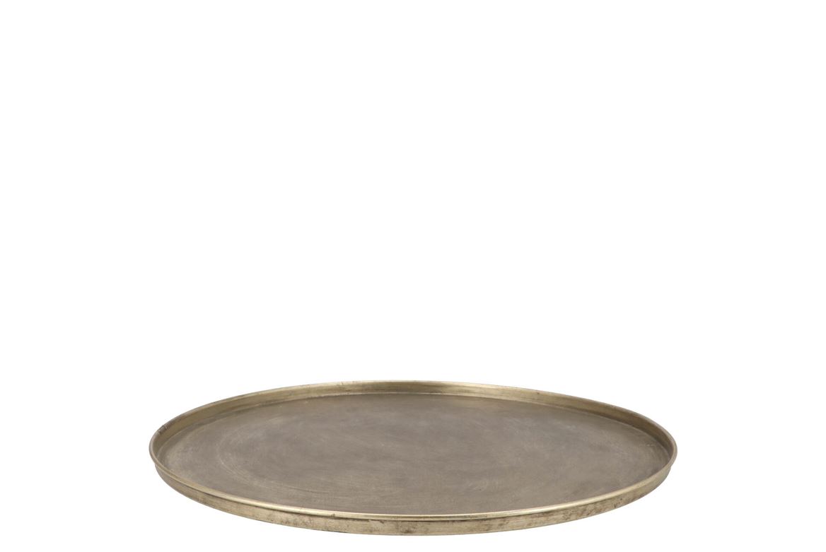 Coaster Kaya Gold Tray Metal 37x2cm